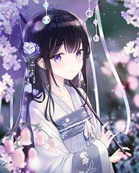 纯白梨花